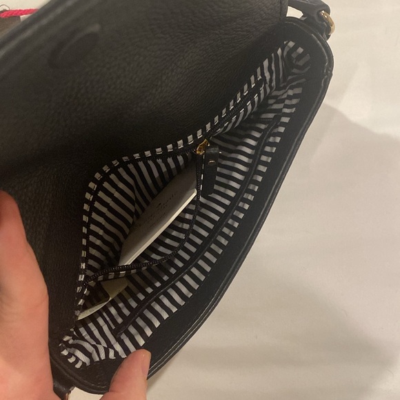 EUC - used once. Black Kate Spade Crossbody - Picture 3 of 7